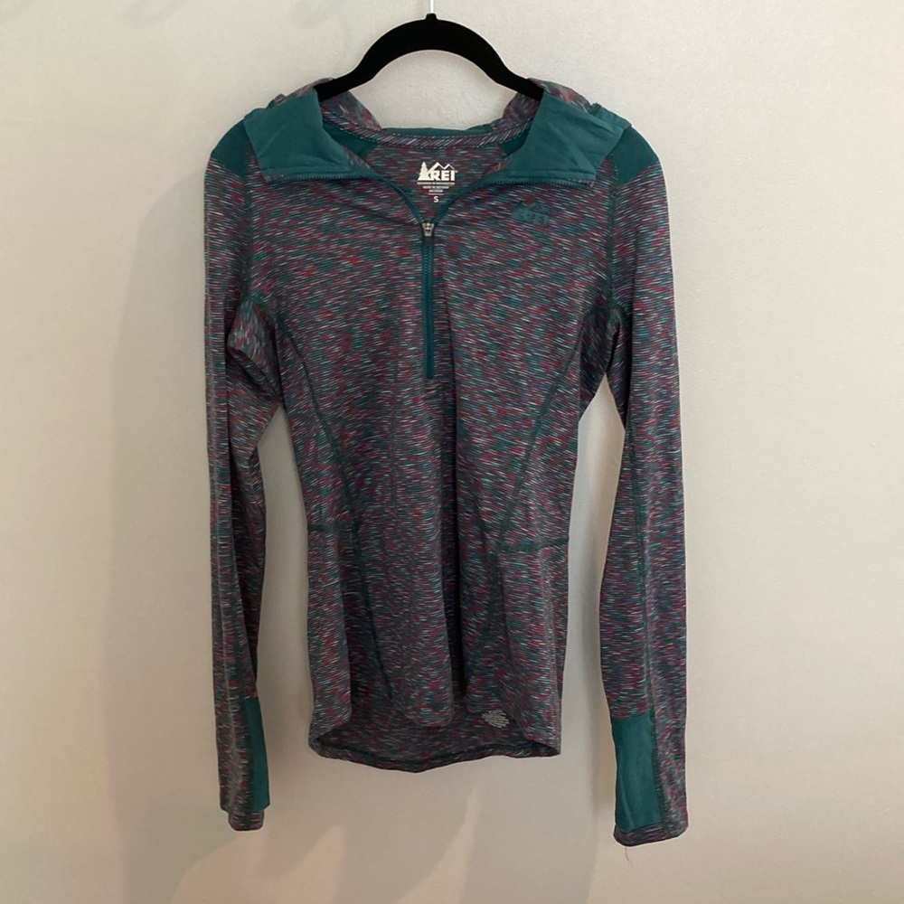 2/$30 💜💚 REI Screeline hoodie 💜💚 small